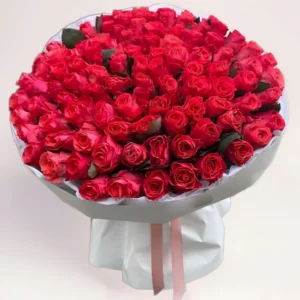 101 сортовая пионовидная роза в Алматы