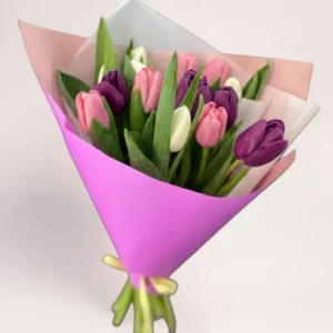 11 микс тюльпанов Алматы