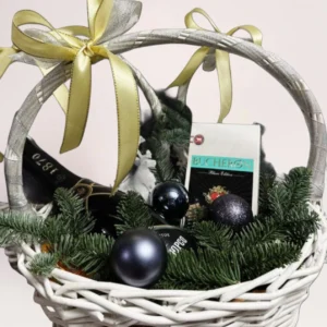 Новогодняя корзина Black Gold Basket Алматы