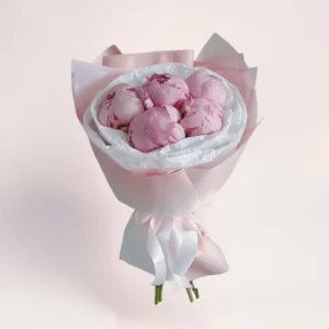 Букет из 5 розовых тюльпанов Алматы