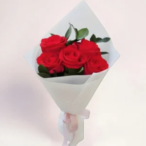 5 красных роз Алматы