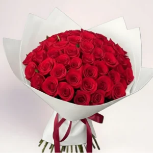 Букет из 75 красной розы в Алматы