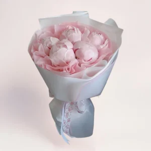 Букет из пионов Petal Silence Алматы